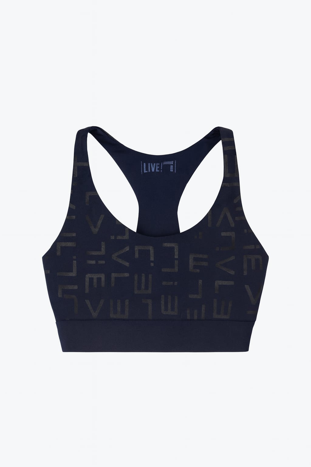 Conjunto Esportivo LIVE Preto com Detalhes Refletivos