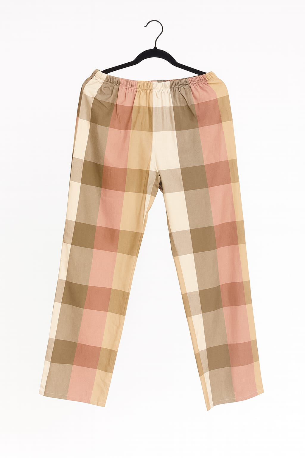 Pijama LUA LUA Comfort Bohemian Rosa Claro com Calça Xadrez