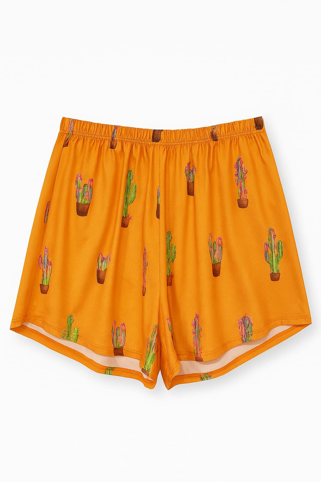 Pijama LUA LUA Laranja com Estampa de Cactos