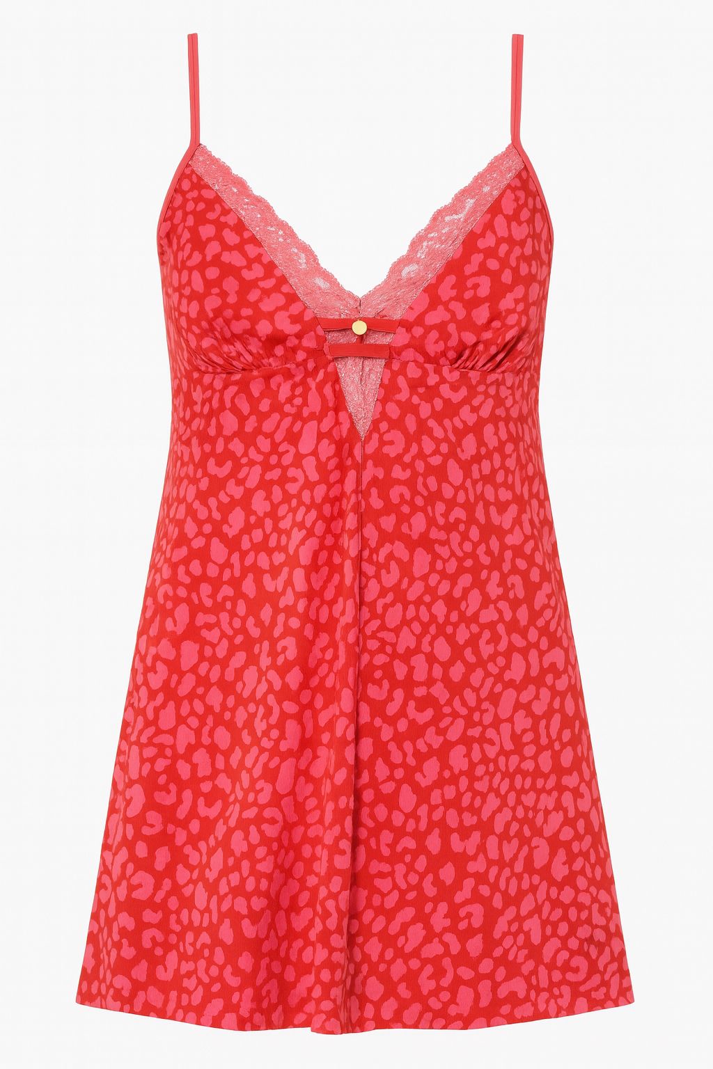 Camisola LUA LUA Wild Pink Rosa Vibrante com Animal Print