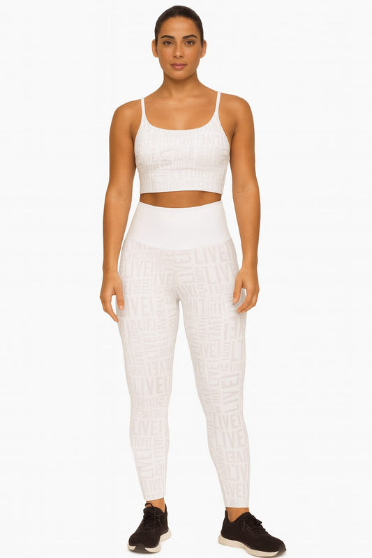 Conjunto Esportivo LIVE Off-White