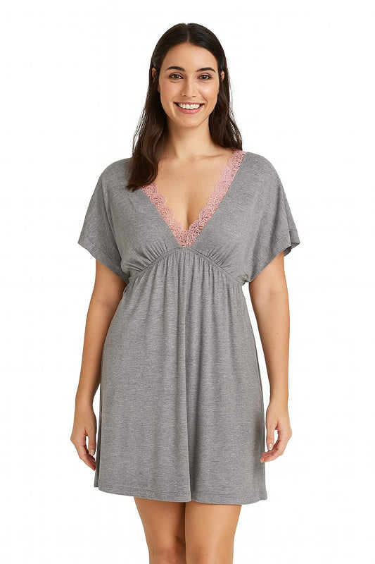 Camisola LUA LUA Kaftan Silence Cinza