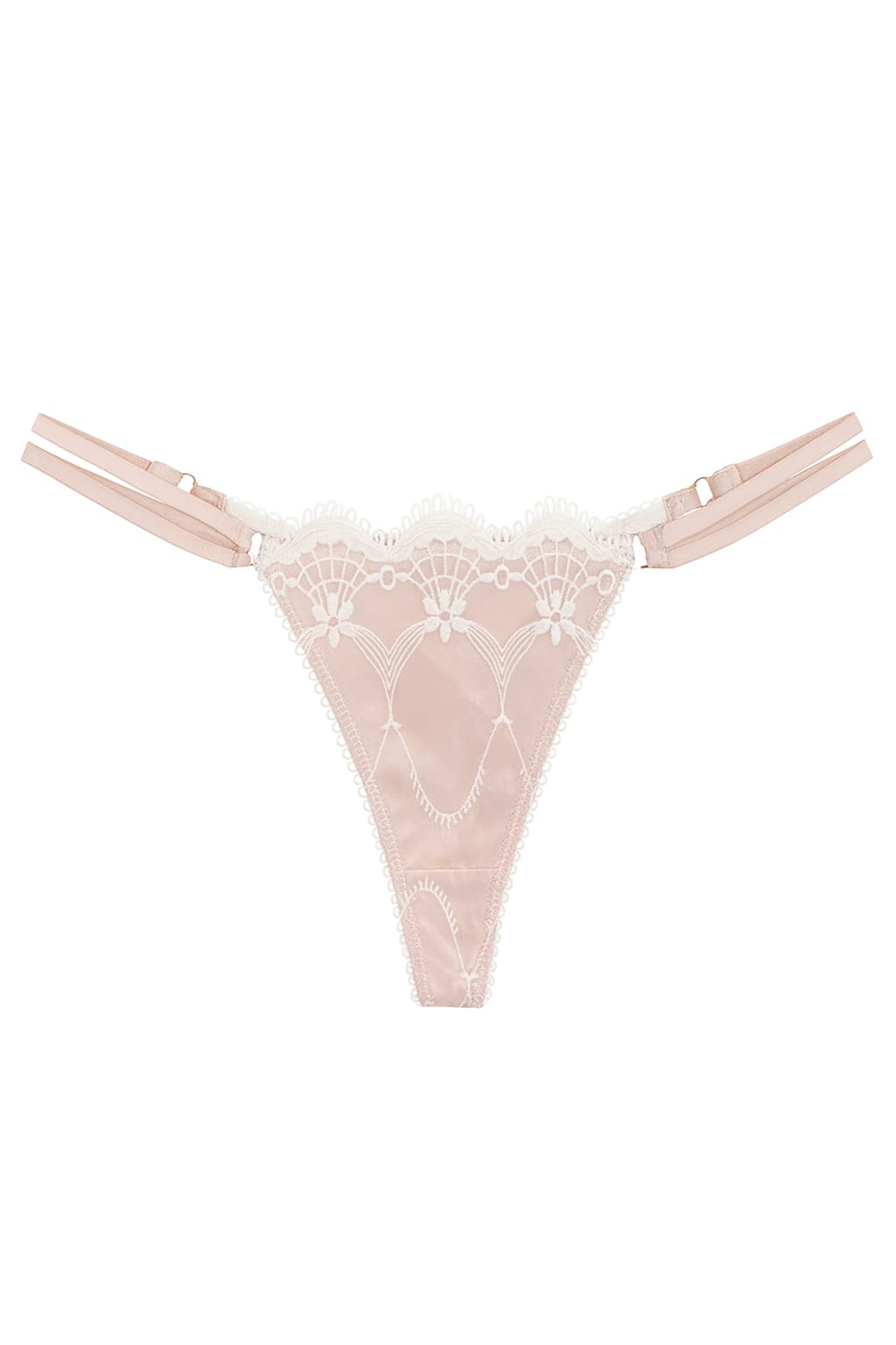 Lingerie BELLES Rosé Acetinado