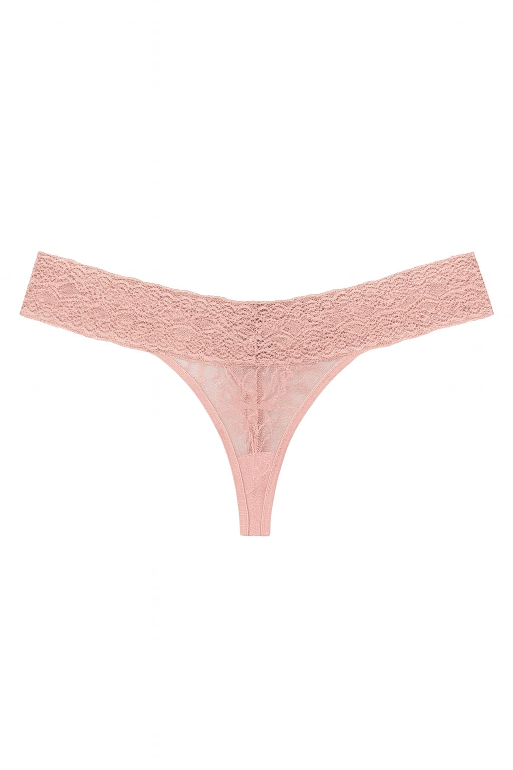Lingerie RIVANNA Rosa Claro em Renda com Bojo e Base