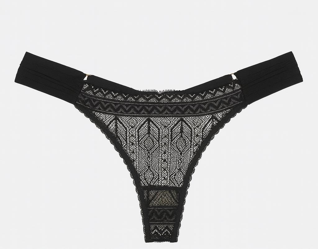 Lingerie BELLES Meia Taça Preta