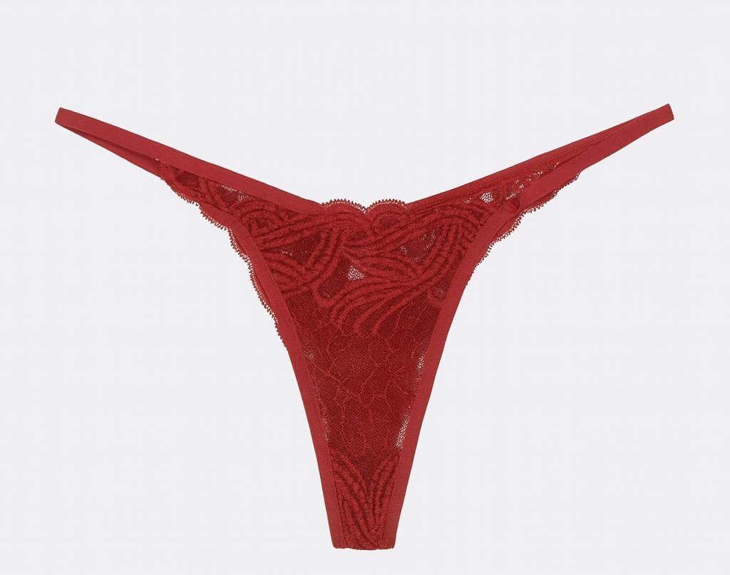 Lingerie RIVANNA Soutien com Aro em Renda Vermelha